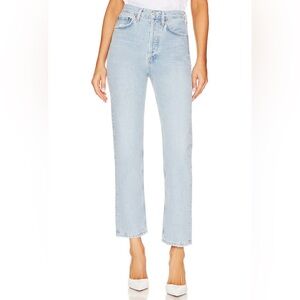 AGOLDE 90's Pinch Waist High Rise Straight Jeans Size 25